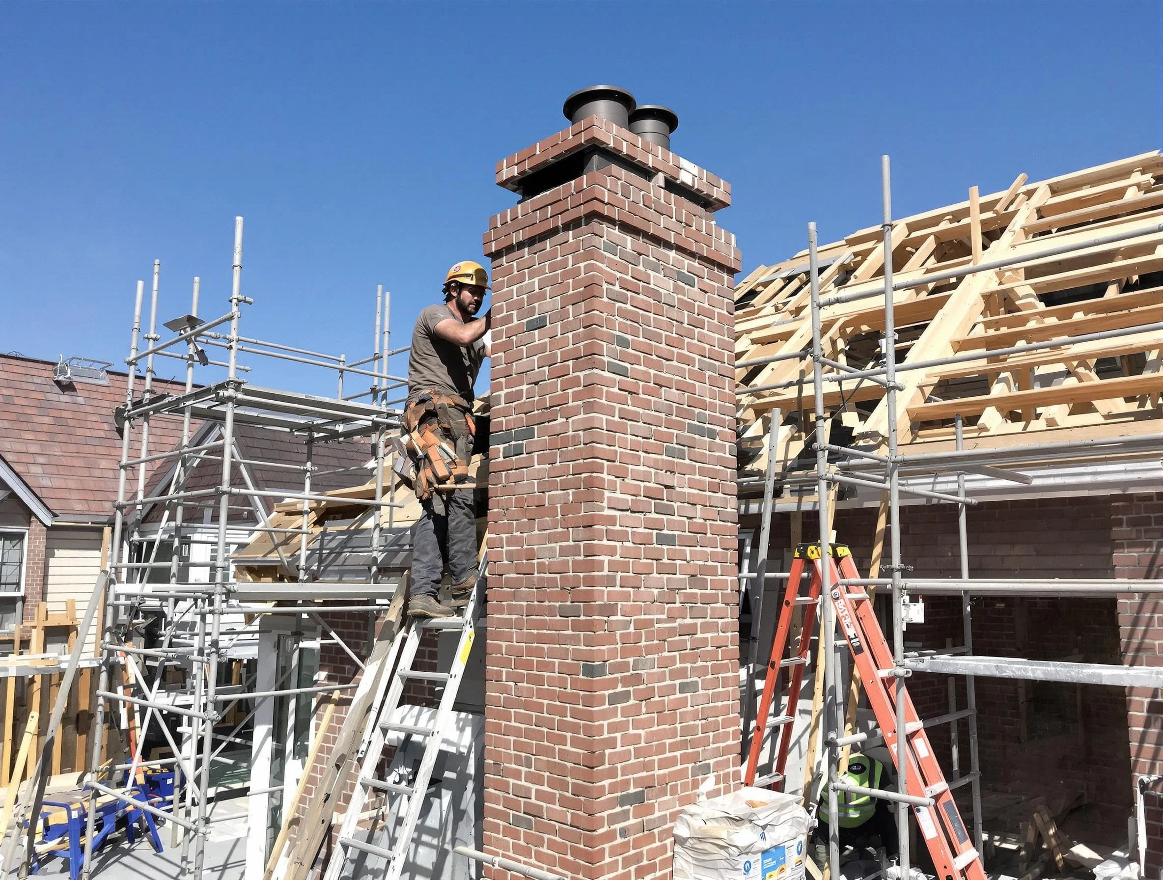 New chimney installation completed by Ambridge Chimney Sweep in Ambridge, PA