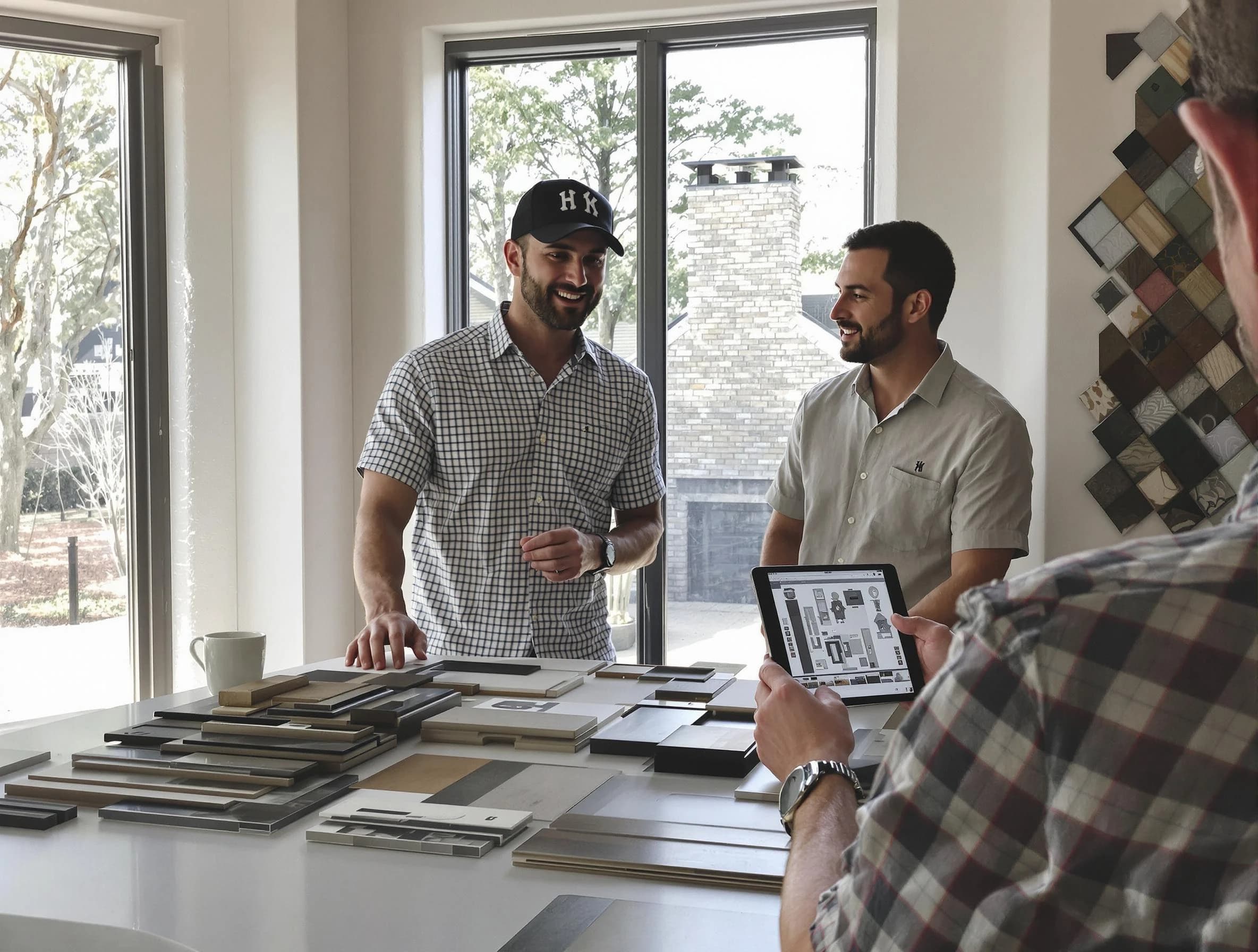 Ambridge Chimney Sweep remodeling a chimney and fireplace in Ambridge, PA