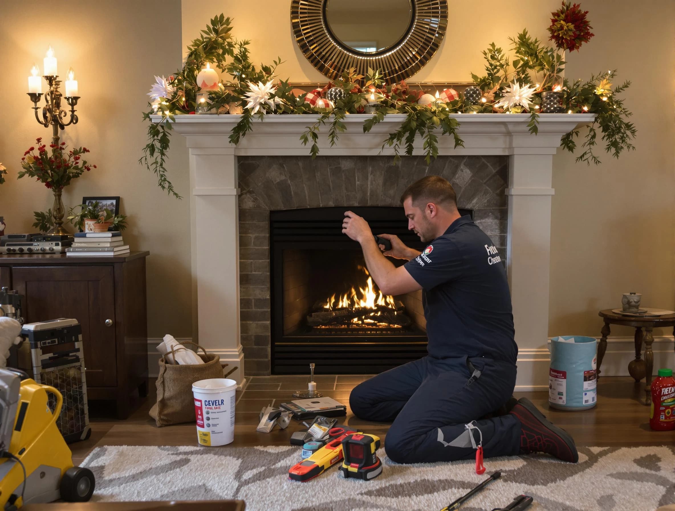 Ambridge Chimney Sweep offering fireplace maintenance services in Ambridge, PA